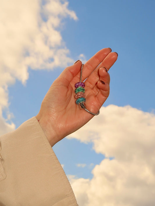 BeanCharm bead with ashes